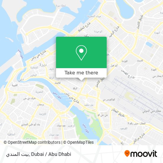 بيت المندي map