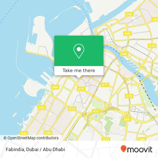 Fabindia map