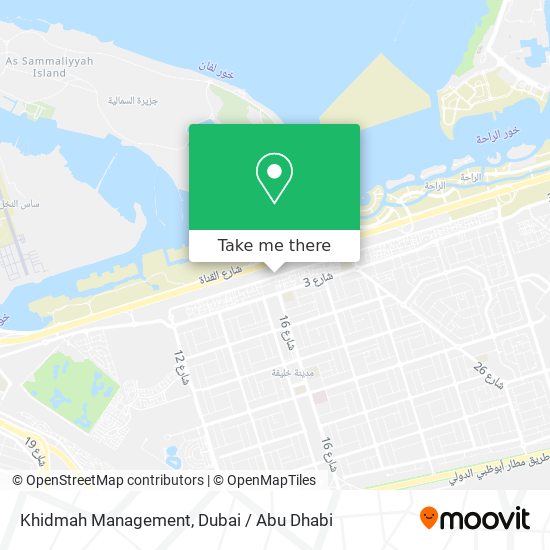 Khidmah Management map