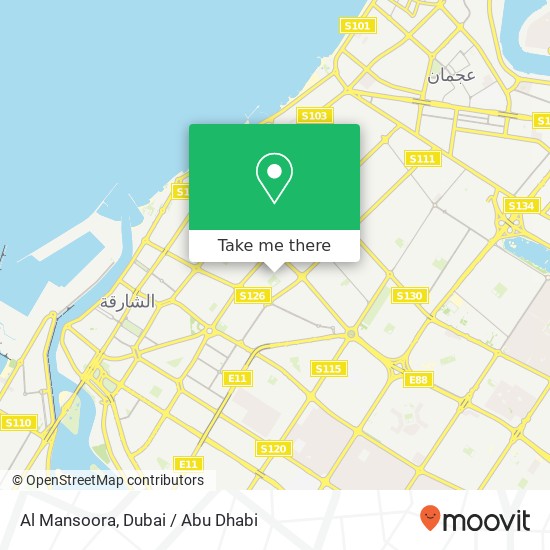Al Mansoora map