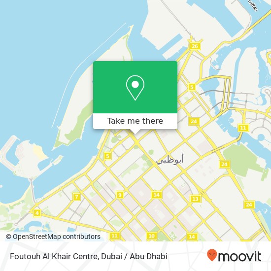Foutouh Al Khair Centre map