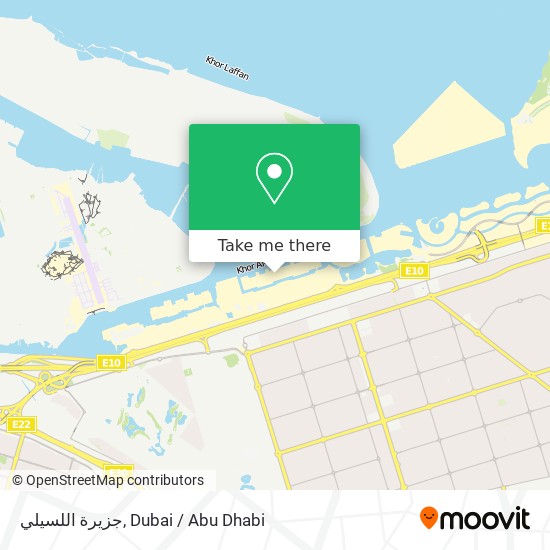 جزيرة اللسيلي map