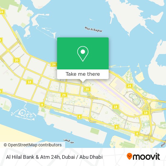 Al Hilal Bank & Atm 24h map