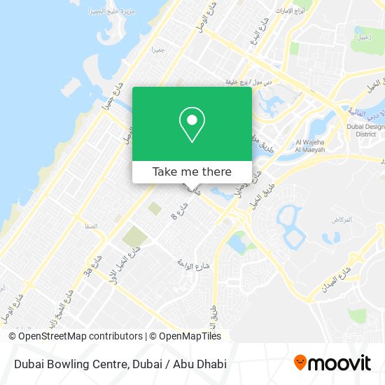 Dubai Bowling Centre map