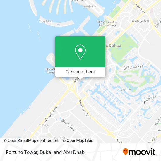 Fortune Tower map