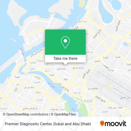 Premier Diagnostic Center map
