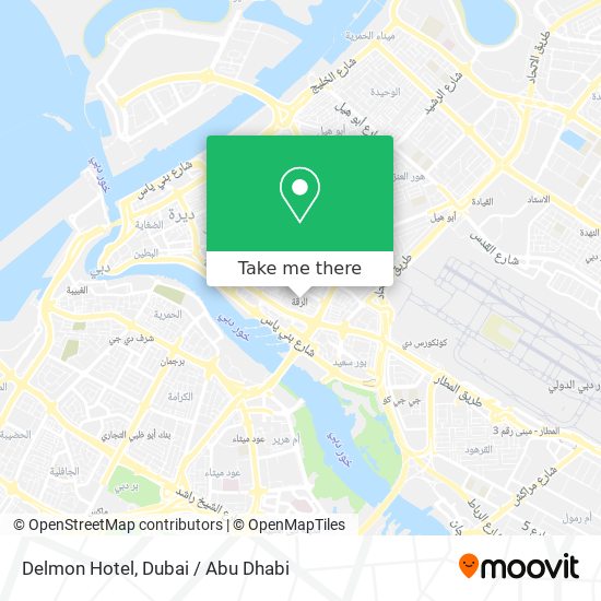 Delmon Hotel map