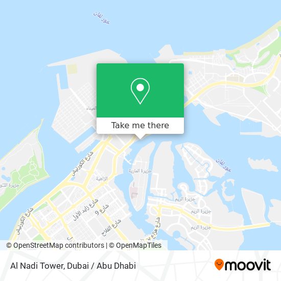 Al Nadi Tower map