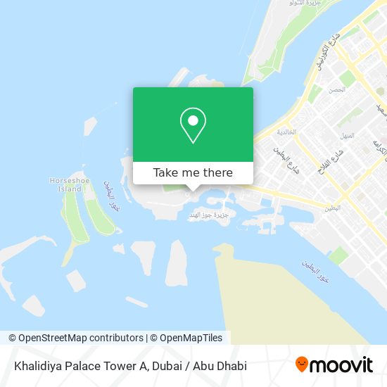 Khalidiya Palace Tower A map