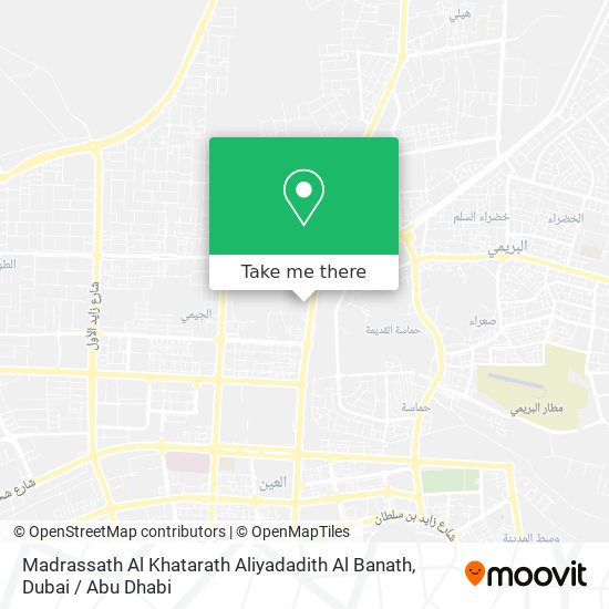 Madrassath Al Khatarath Aliyadadith Al Banath map