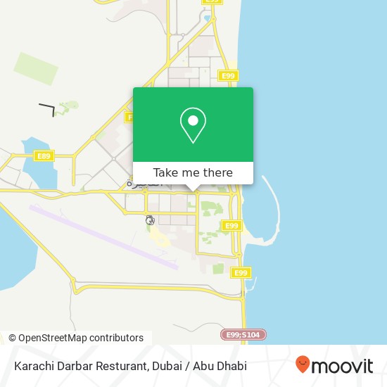 Karachi Darbar Resturant map