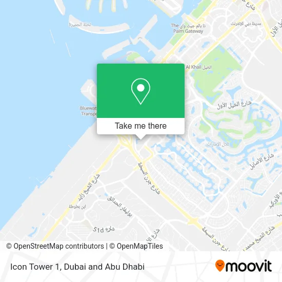 Icon Tower 1 map