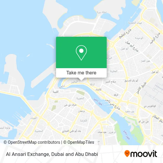 Al Ansari Exchange map