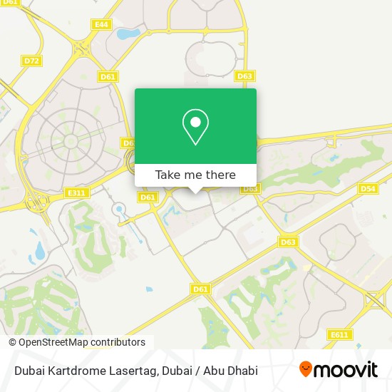 Dubai Kartdrome Lasertag map