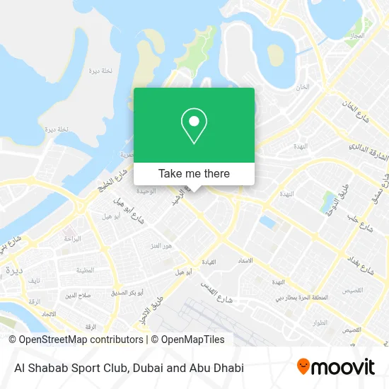 Al Shabab Sport Club map