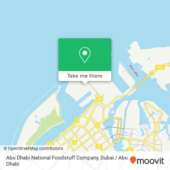 Abu Dhabi National Foodstuff Company map