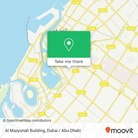 Al Mazyunah Building map