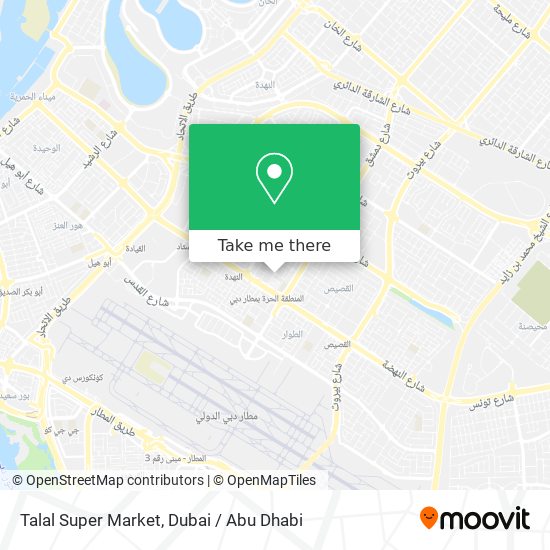 Talal Super Market map