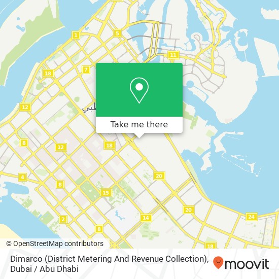 Dimarco (District Metering And Revenue Collection) map