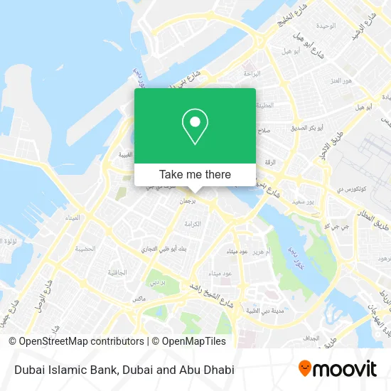 Dubai Islamic Bank map