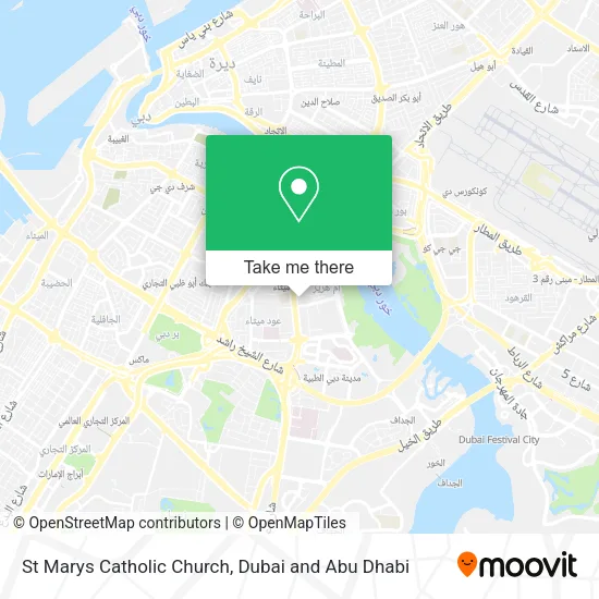 St Marys Catholic Church map