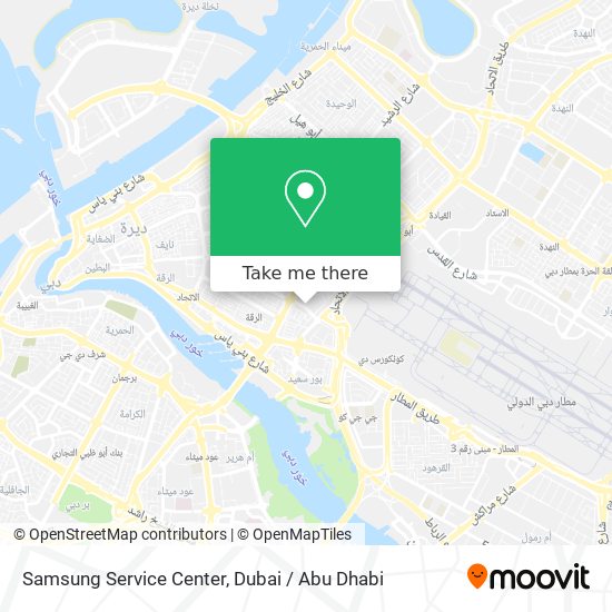 Samsung Service Center map