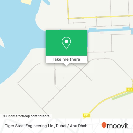 Tiger Steel Engineering Llc. map