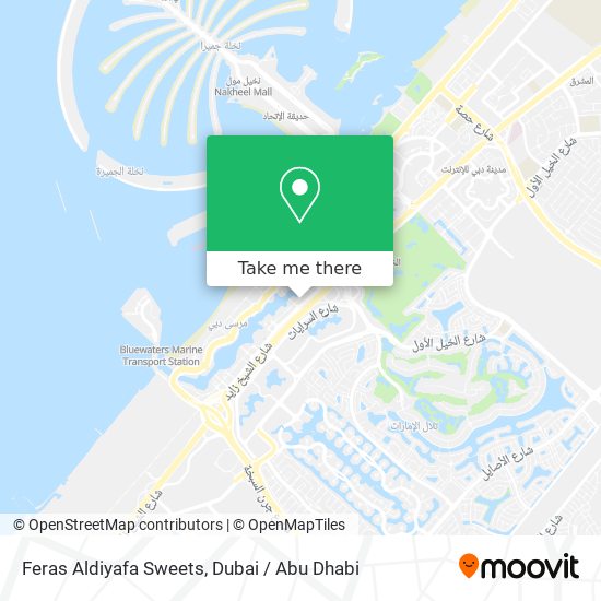 Feras Aldiyafa Sweets map