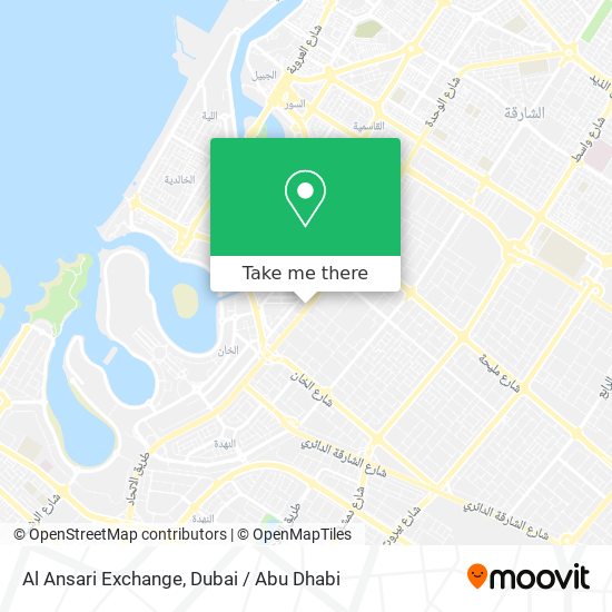 Al Ansari Exchange map