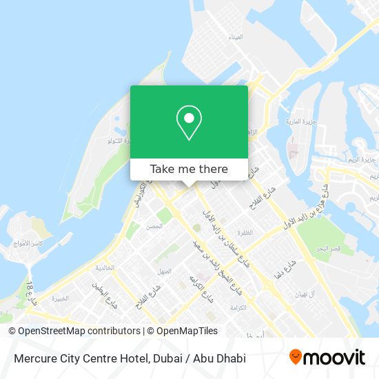 Mercure City Centre Hotel map