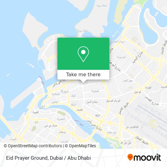 Eid Prayer Ground map