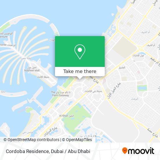 Cordoba Residence map
