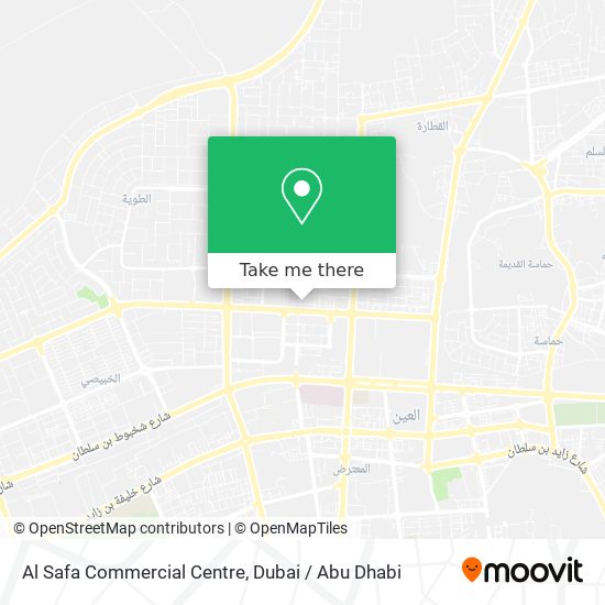 Al Safa Commercial Centre map