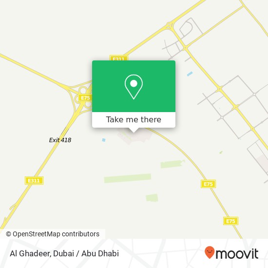 Al Ghadeer map