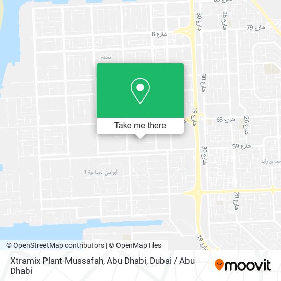 Xtramix Plant-Mussafah, Abu Dhabi map