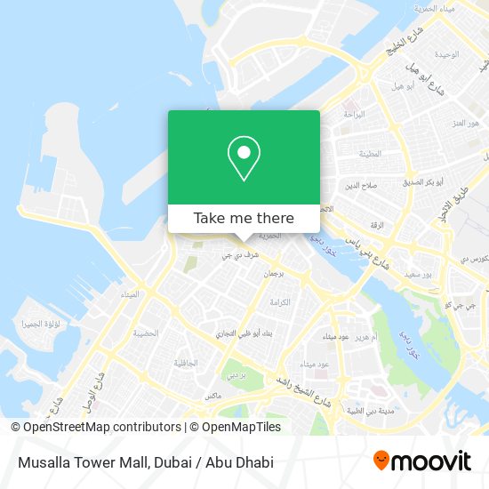 Musalla Tower Mall map