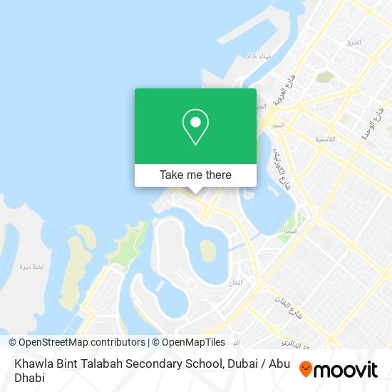 Khawla Bint Talabah Secondary School map