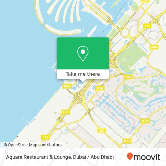 Aquara Restaurant & Lounge map