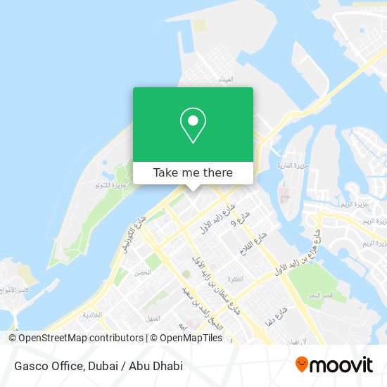 Gasco Office map