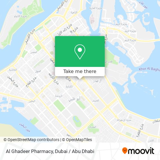 Al Ghadeer Pharmacy map