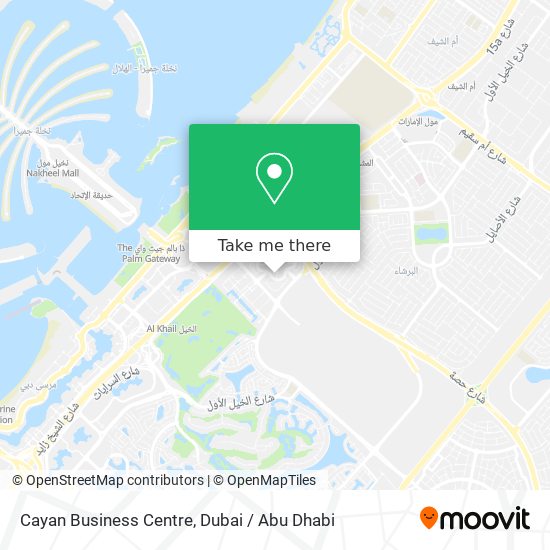 Cayan Business Centre map