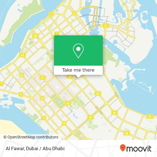 Al Fawar map