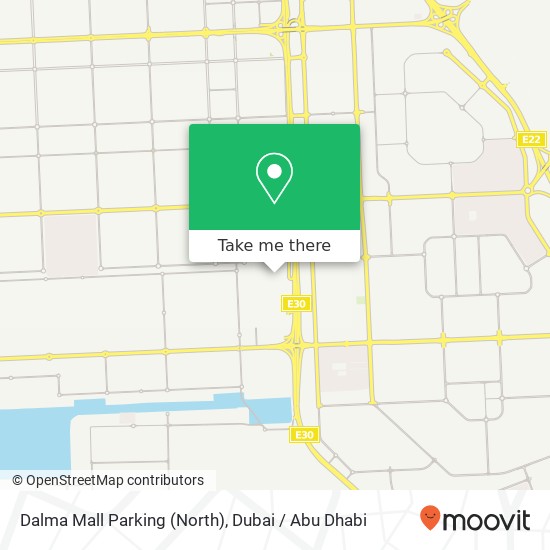 Dalma Mall Parking (North) map