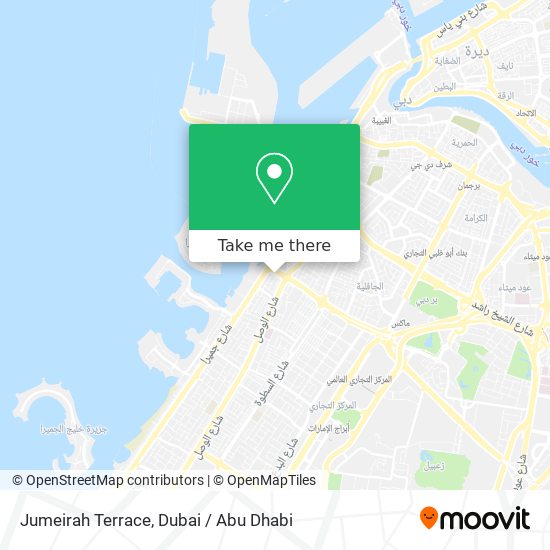 Jumeirah Terrace map