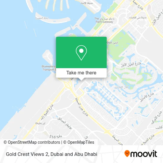 Gold Crest Views 2 map
