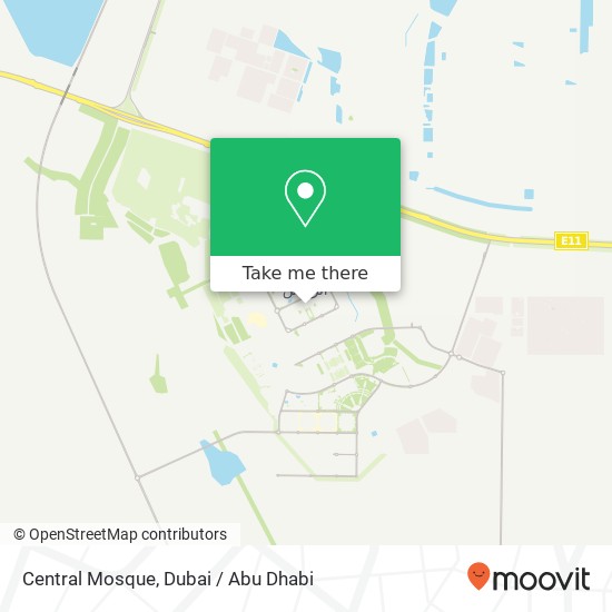 Central Mosque map