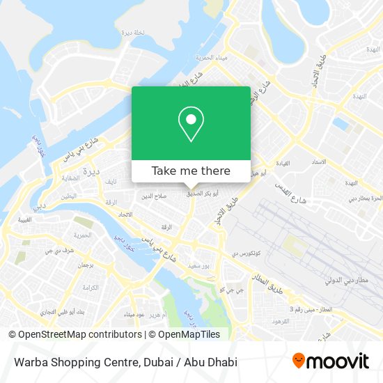 Warba Shopping Centre map