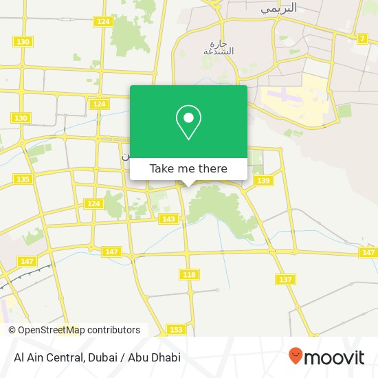 Al Ain Central map