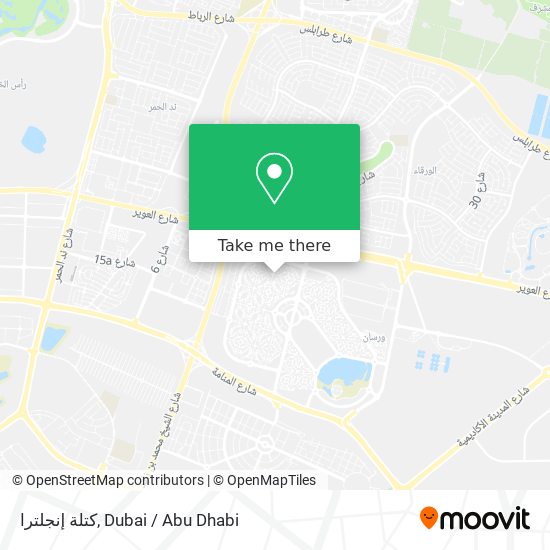 كتلة إنجلترا map