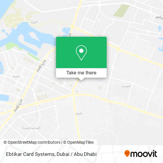 Ebtikar Card Systems map